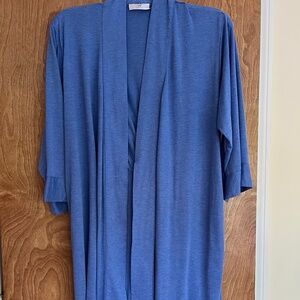 NATORI Long Self-Tie Bathrobe, with pockets